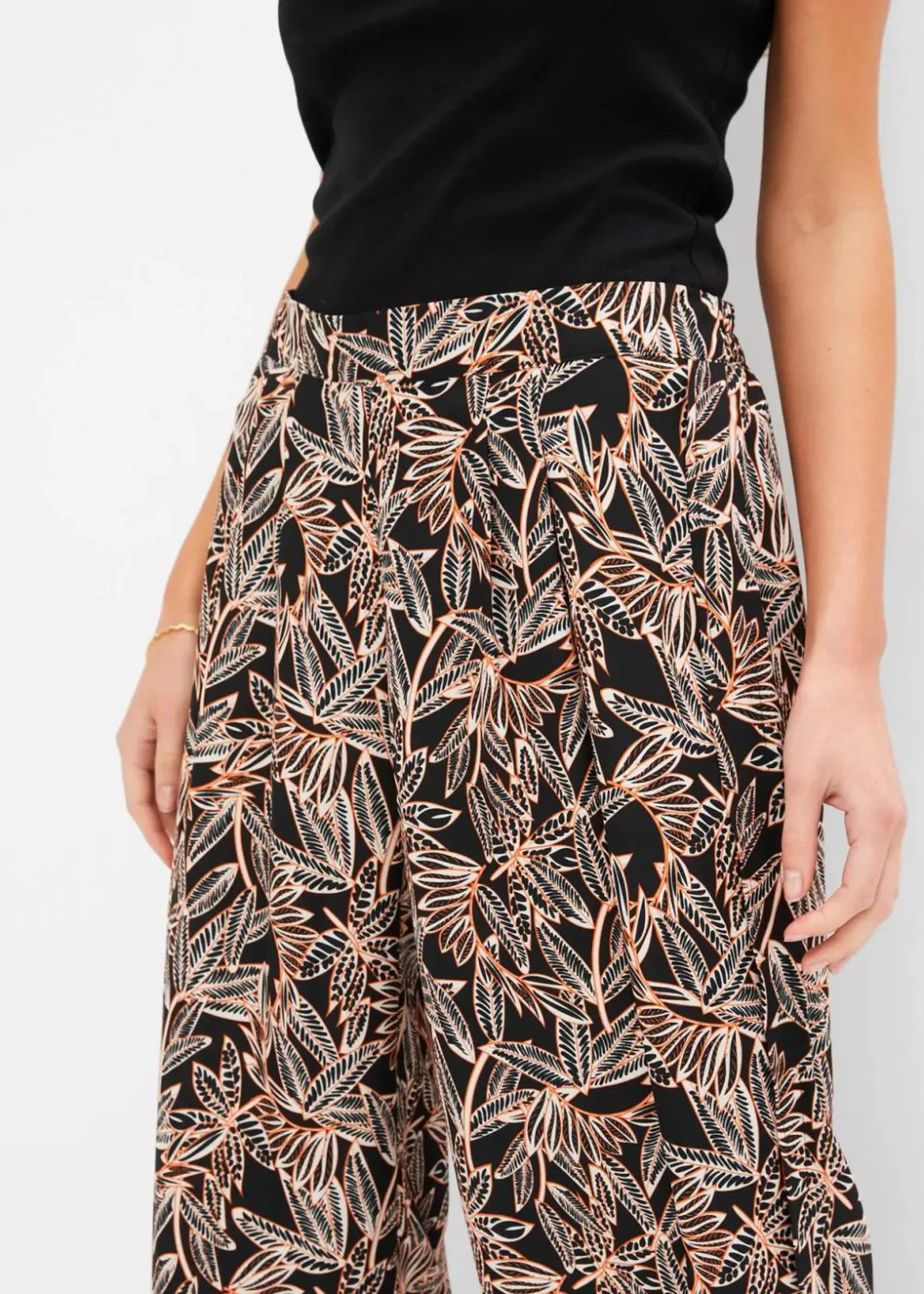 Online Palazzo-Hose mit Schlitz Damen Bekleidung·Kleider|Hosen