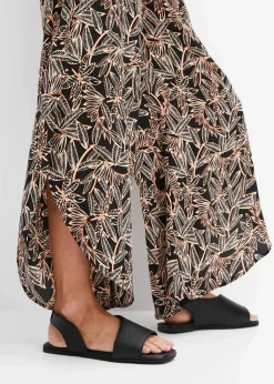 Online Palazzo-Hose mit Schlitz Damen Bekleidung·Kleider|Hosen