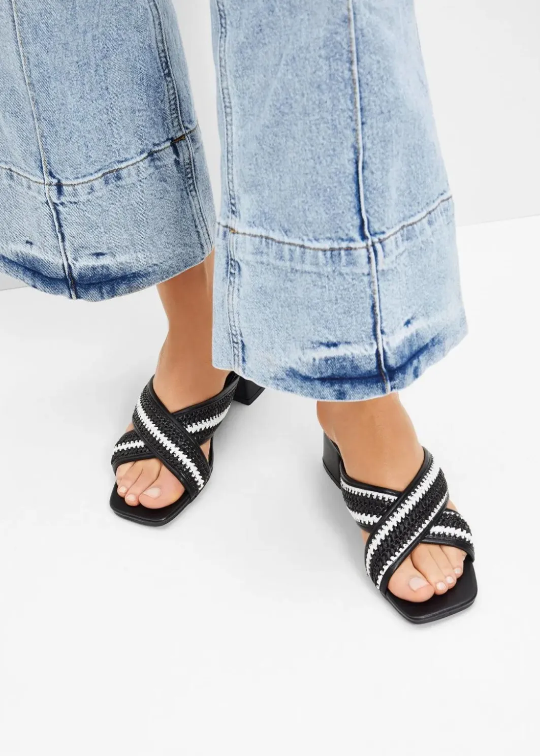 Damen bonprix Sommerschuhe|Pantoletten