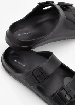 Discount Pantoletten aus wasserabweisendem Material Damen Sommerschuhe|Strandmode