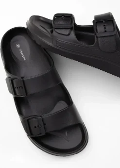 Discount Pantoletten aus wasserabweisendem Material Damen Sommerschuhe|Strandmode