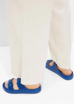Damen bonprix Strandmode|Sommerschuhe|Pantoletten aus wasserabweisendem Material
