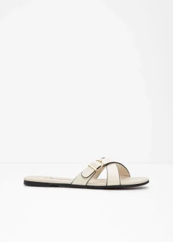 New Pantoletten mit dekorativer Schnalle Damen Strandmode|Sommerschuhe