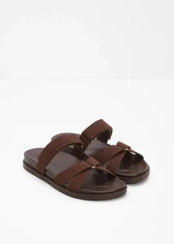 Best Pantoletten mit verstellbarem Riemen Damen Strandmode|Sommerschuhe