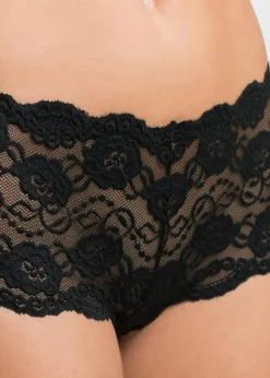 Clearance Panty mit Spitze (2er Pack) Damen Wäsche·Höschen|Höschen