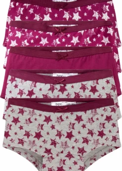 Kinder bonprix Mehrfachpacks|Mädchen·Unterwäsche|Panty mit weicher Baumwolle (5er Pack)