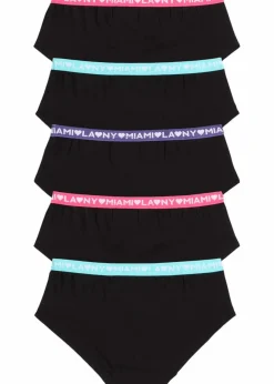 Kinder bonprix Mehrfachpacks|Mädchen·Unterwäsche|Panty mit weicher Bio-Baumwolle (5er Pack)