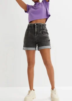 Hot Paperbag Jeans-Shorts Damen Bekleidung·Outdoorbekleidung|Bekleidung·Shirts & Tops