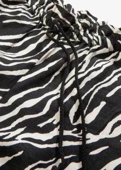Damen bonprix Bekleidung·Outdoorbekleidung|Bekleidung·Kleider|Paperbag Shorts mit Schnürung