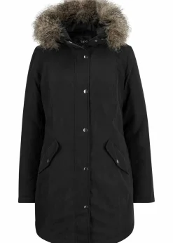 New Parka mit seitlichen Reißverschlüssen zur Weitenregulierung Damen Bekleidung·Hosen|Jacken & Mäntel
