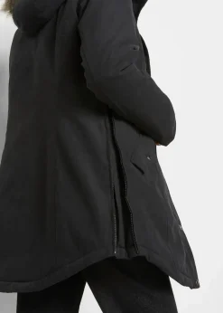 New Parka mit seitlichen Reißverschlüssen zur Weitenregulierung Damen Bekleidung·Hosen|Jacken & Mäntel