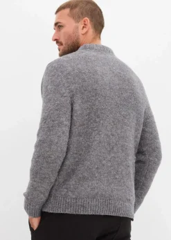 Discount pflegeleichter Grobstrick-Pullover Herren Große Größen|Pullover & Strickjacken