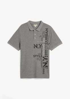 Best Piqué-Poloshirt aus reiner Baumwolle Slim Fit, Kurzarm Herren Große Größen|Shirts & Polos
