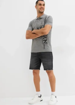 Best Piqué-Poloshirt aus reiner Baumwolle Slim Fit, Kurzarm Herren Große Größen|Shirts & Polos