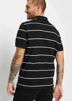 Herren bonprix Shirts & Polos|Piqué-Poloshirt aus reiner Baumwolle (2er Pack)