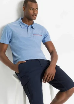Best Piqué-Poloshirt aus reiner Bio-Baumwolle (2er Pack) Herren Große Größen|Shirts & Polos