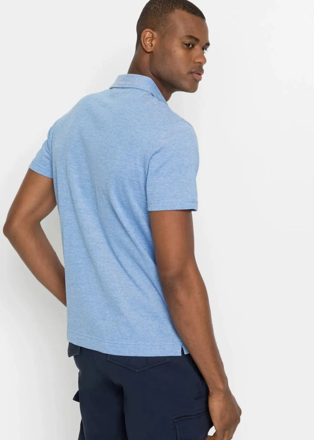 Best Piqué-Poloshirt aus reiner Bio-Baumwolle (2er Pack) Herren Große Größen|Shirts & Polos