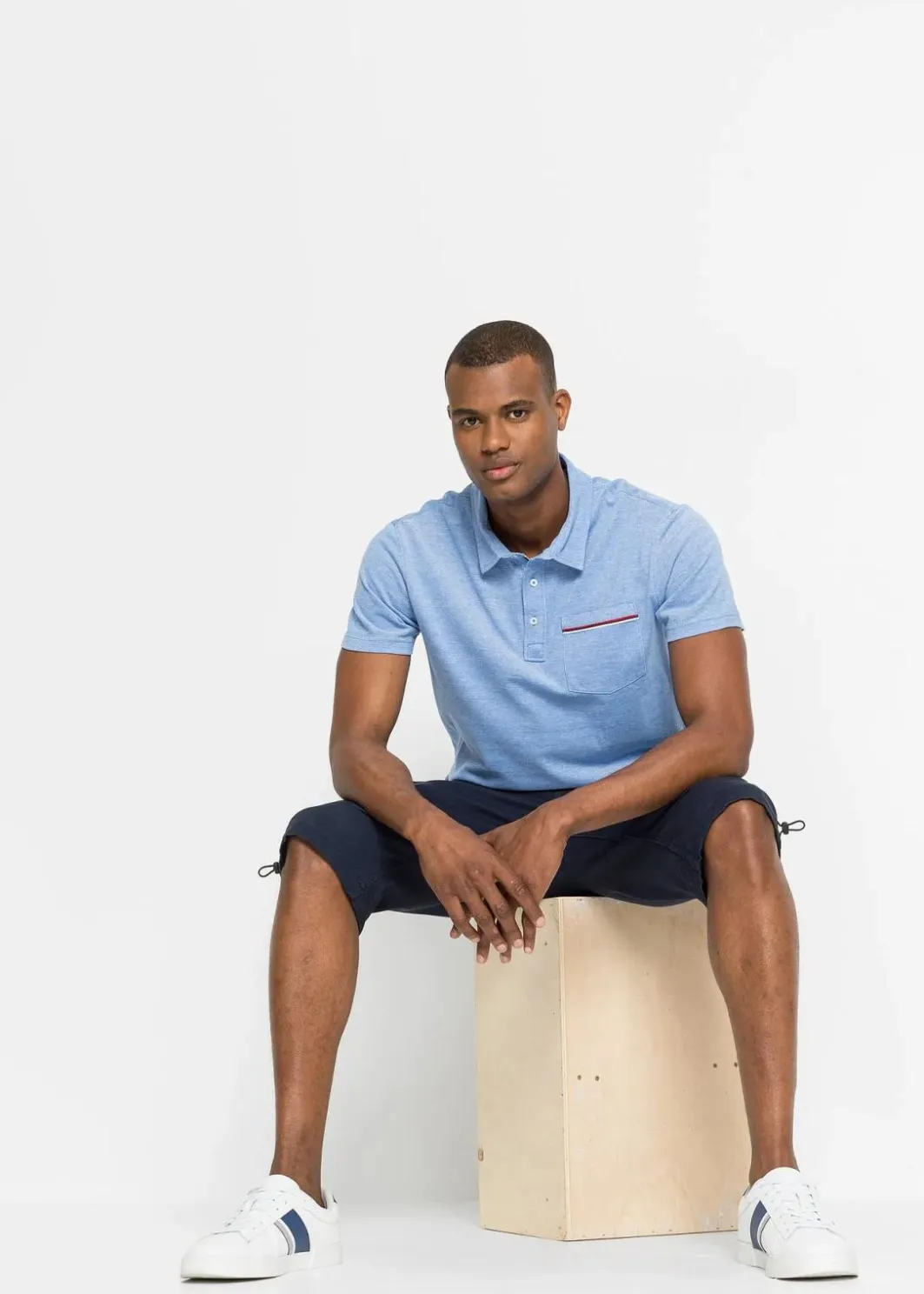 Best Piqué-Poloshirt aus reiner Bio-Baumwolle (2er Pack) Herren Große Größen|Shirts & Polos