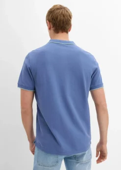 Herren bonprix Shirts & Polos|Große Größen|Piqué-Poloshirt aus reiner Bio-Baumwolle