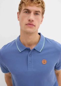 Herren bonprix Shirts & Polos|Große Größen|Piqué-Poloshirt aus reiner Bio-Baumwolle