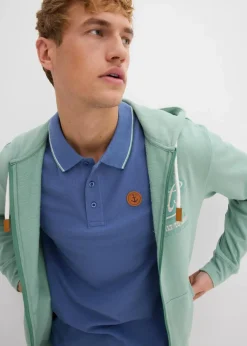 Herren bonprix Shirts & Polos|Große Größen|Piqué-Poloshirt aus reiner Bio-Baumwolle