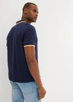 Outlet Piqué-Poloshirt aus reiner Bio-Baumwolle (2er Pack) Herren Große Größen|Shirts & Polos