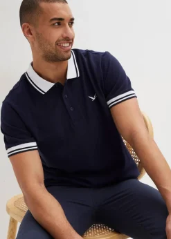 Hot Piqué-Poloshirt aus reiner Bio-Baumwolle Herren Große Größen|Basics