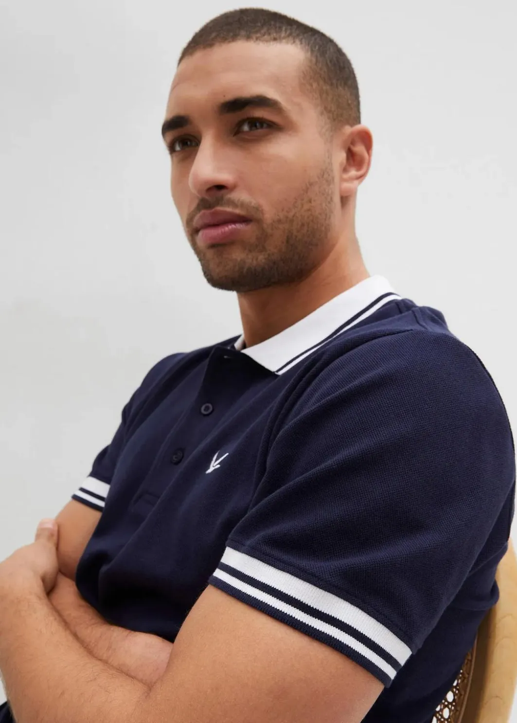 Hot Piqué-Poloshirt aus reiner Bio-Baumwolle Herren Große Größen|Basics