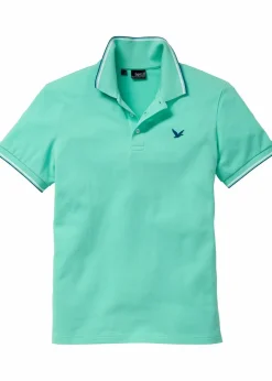 Herren bonprix Shirts & Polos|Basics|Piqué-Poloshirt aus reiner Bio-Baumwolle