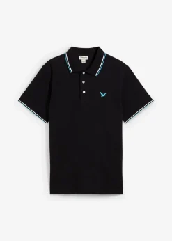 Outlet Piqué-Poloshirt aus reiner Bio-Baumwolle Herren Große Größen|Basics