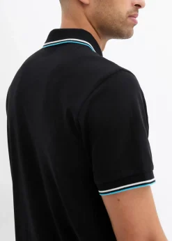 Outlet Piqué-Poloshirt aus reiner Bio-Baumwolle Herren Große Größen|Basics