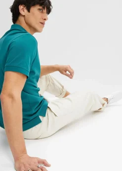Piqué-Poloshirt aus reiner Bio-Baumwolle Herren Shirts & Polos|Basics