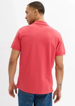 Herren bonprix Shirts & Polos|Basics|Piqué-Poloshirt aus reiner Bio-Baumwolle