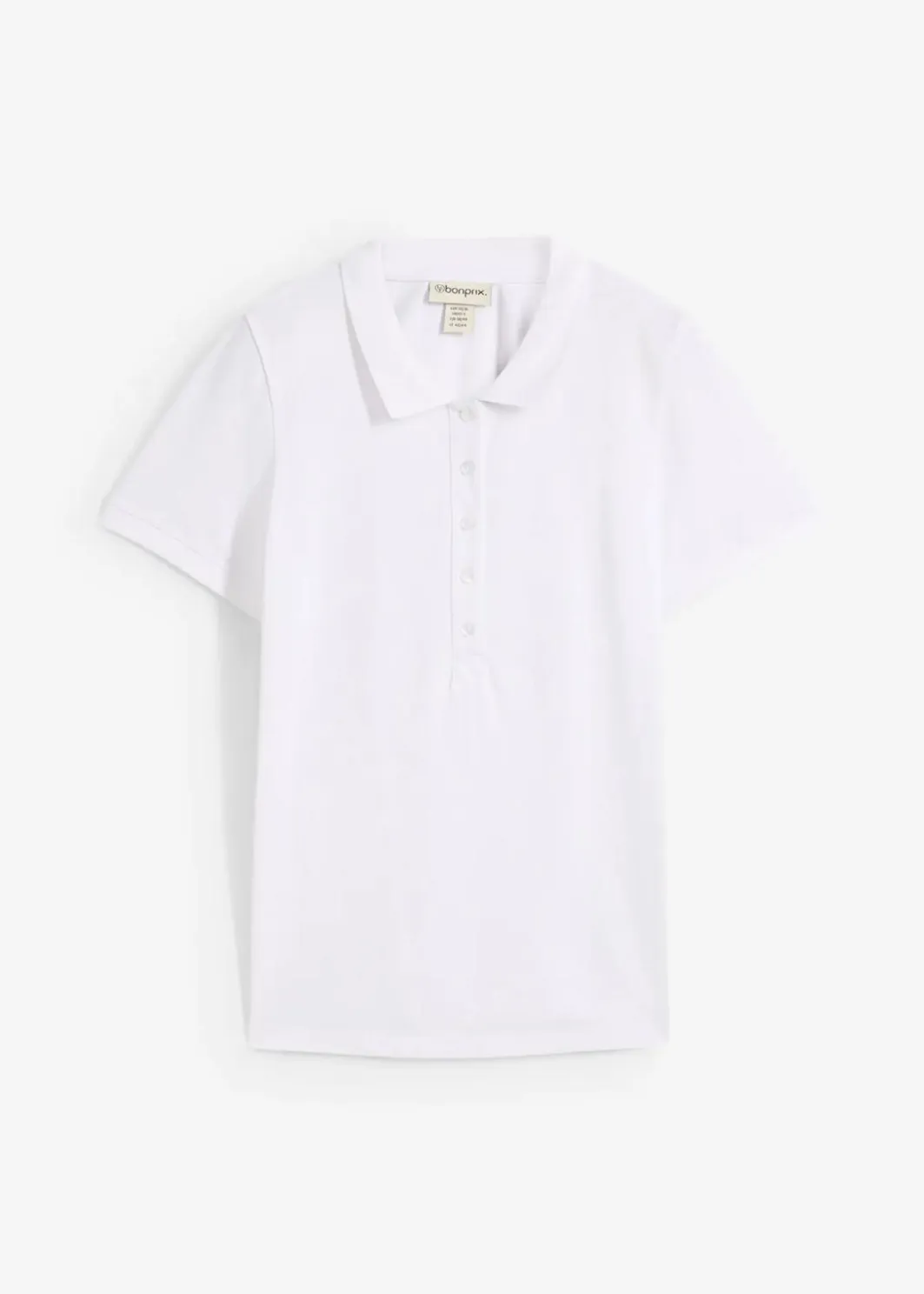 New Piqué-Poloshirt aus reiner Bio-Baumwolle Damen Nachhaltigere Materialien|Shirts & Tops
