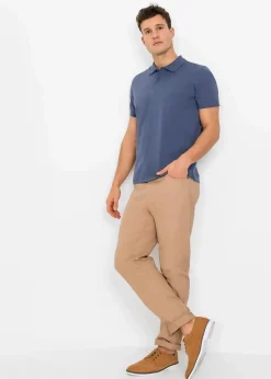 Herren bonprix Shirts & Polos|Basics|Piqué-Poloshirt aus reiner Bio-Baumwolle
