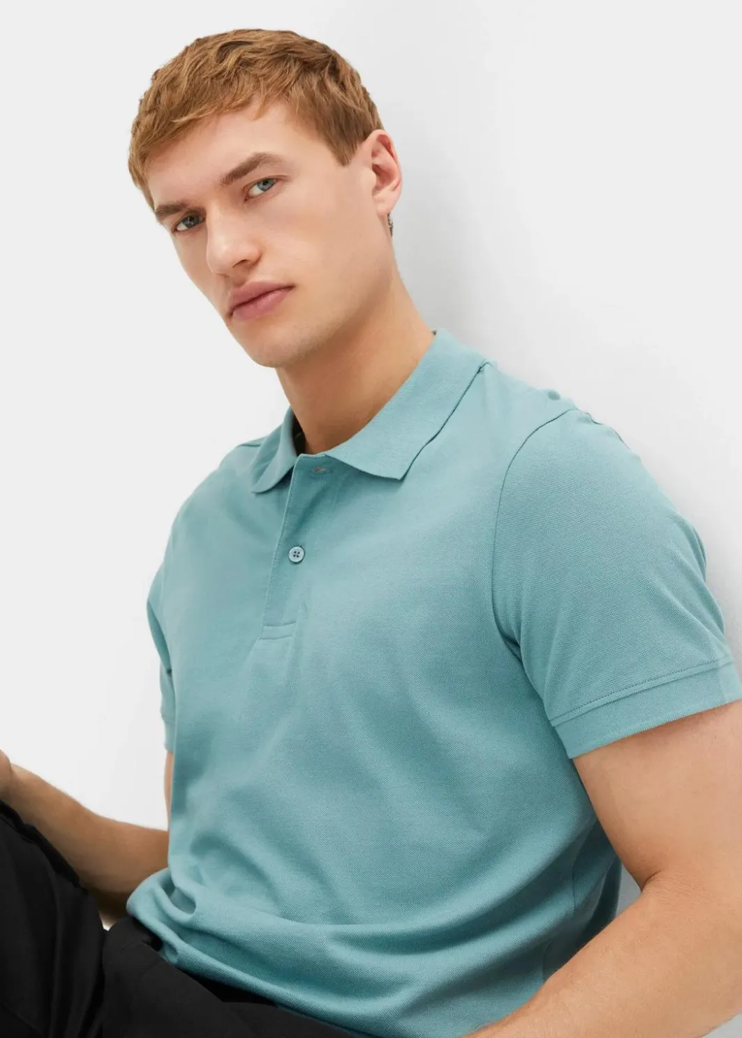 Online Piqué-Poloshirt aus reiner Bio-Baumwolle Herren Shirts & Polos|Basics