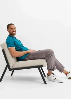 Herren bonprix Shirts & Polos|Große Größen|Piqué-Poloshirt aus reiner Baumwolle (2er Pack)
