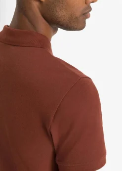 Herren bonprix Shirts & Polos|Basics|Piqué-Poloshirt aus reiner Bio-Baumwolle