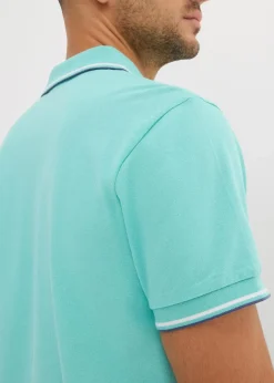Herren bonprix Shirts & Polos|Basics|Piqué-Poloshirt aus reiner Bio-Baumwolle
