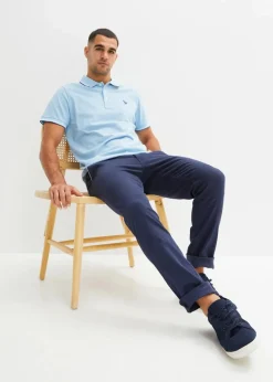 Herren bonprix Shirts & Polos|Basics|Piqué-Poloshirt aus reiner Bio-Baumwolle