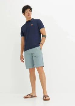 Herren bonprix Große Größen|Shirts & Polos|Piqué-Poloshirt aus reiner Bio-Baumwolle