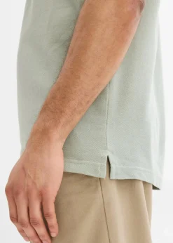 Best Piqué-Poloshirt mit Reißverschluss aus reiner Baumwolle Herren Shirts & Polos|Große Größen