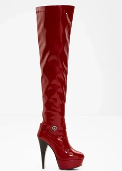 Best Plateau Overknee Stiefel Damen Schuhe & Accessoires In Spezialgrößen·Schuhe In Übergröße|Stiefel