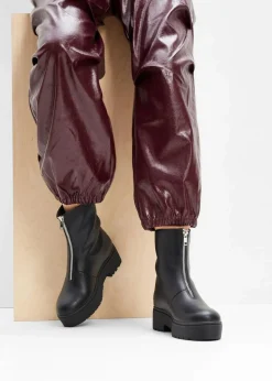 Damen bonprix Gefütterte Winterschuhe|Boots|Plateau-Boots
