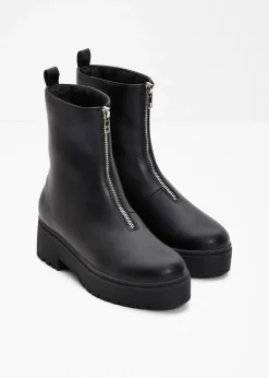 Damen bonprix Gefütterte Winterschuhe|Boots|Plateau-Boots