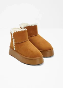 Hot Plateau-Boots Damen Gefütterte Winterschuhe|Boots