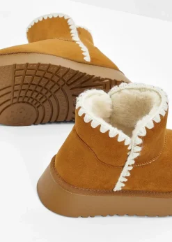 Hot Plateau-Boots Damen Gefütterte Winterschuhe|Boots