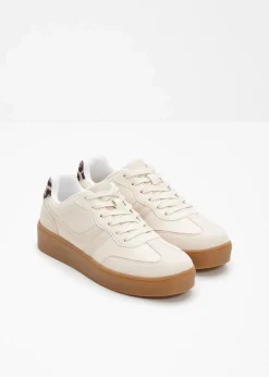Damen bonprix Sneaker|Plateau-Sneaker im Retrolook