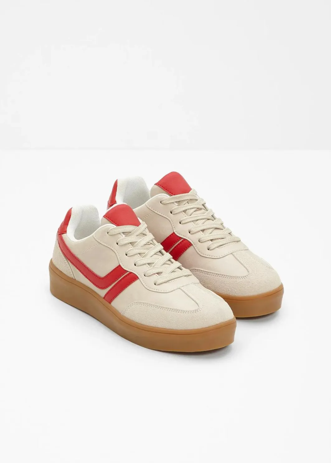 Outlet Plateau-Sneaker im Retrolook Damen Sneaker