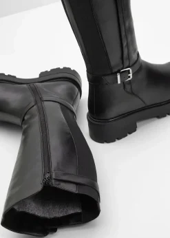 Best Plateau-Stiefel Damen Gefütterte Winterschuhe|Stiefel